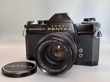 Asahi Pentax SP F Spotmatic noir + SMC Takumar 55 mm f1,8 du Japon #CP2510