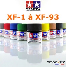 peinture Acrylique Tamiya mat 10ml de XF-1 à XF-93 + diluant