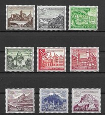 Timbres ALLEMAGNE 1939