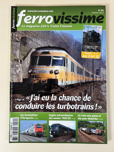 Magazine revue ferrovissime - revue,
