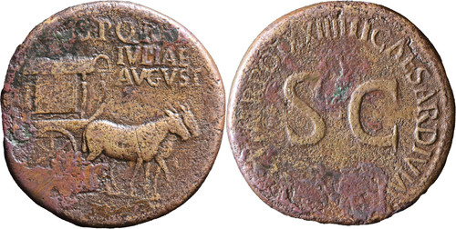 Rome sesterce livie - livie,
