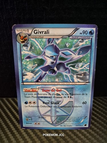 Cartes pokémon givrali - pokémon,