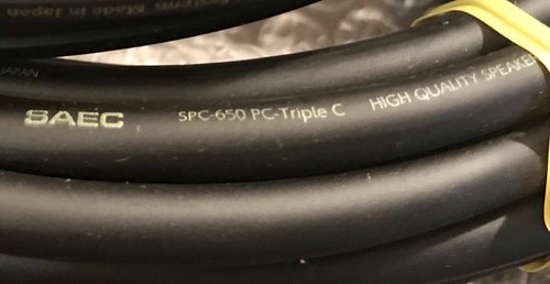 Saec spc 650 speaker cable - speaker,