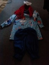 Vintage Raggedy Ann Halloween Costume 