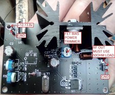 ÉMETTEUR FM EXCITER PLL 6 WATT 88 - 107,9 Mhz DIFFUSION sans écran