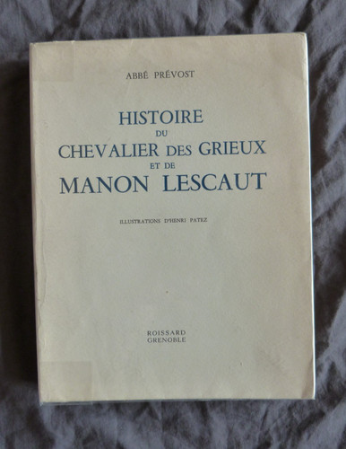 Abbé prevost histoire du - abbé, prevost,