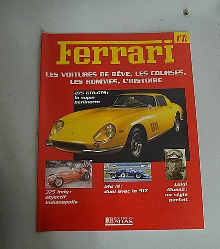 Ancien fascicule ferrari atlas - ancien,