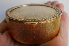 boite à bijoux doré ancienne