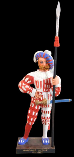 Figurine lemaitre lansquenet - figurine,
