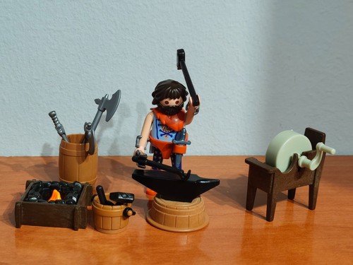 Playmobil figurine forgeron - figurine,