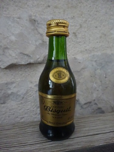 Mignonnette bouteille bisquit - bouteille,