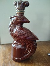 Grande Bouteille Carafe zoomorphe Rapace Chimère Céramique 