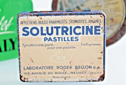 Ancienne boîte tôle - ancienne, en