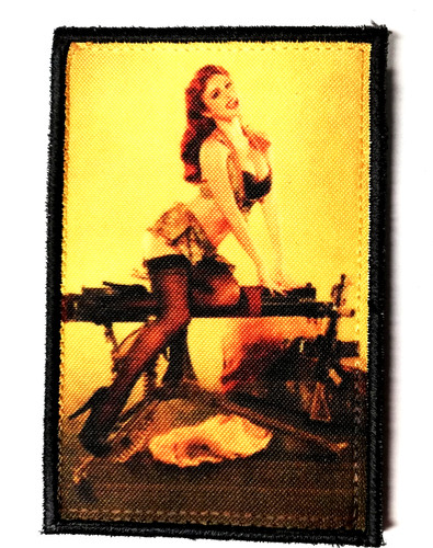 Patch morale 5x8cm - 5x8cm, up