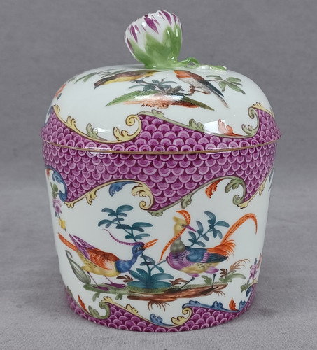 Meissen hand painted birds - meissen,