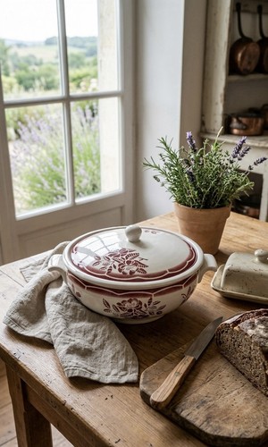 Rare soupière ancienne - rare,