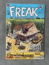 GILBERT SHELTON FABULOUS FURRY FREAK BROTHERS N°5 1977 VO TRÈS BON ÉTAT / FINE