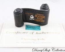 Figurine WDCC DISNEY L'étrange Noël de Mr Jack Opening Title movie scroll (DOU)