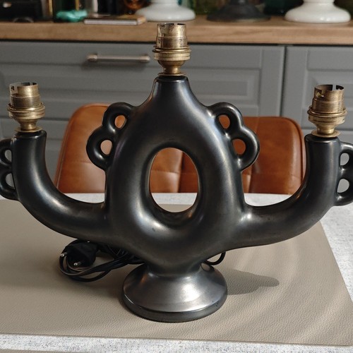 Lampe sculpturale vintage - , en