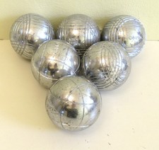 Six boules de pétanque Obut