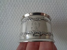 ROND DE SERVIETTE MONOGRAMME