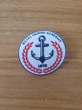 Ecusson Marin Royal Marine Academy 1876 Ancre