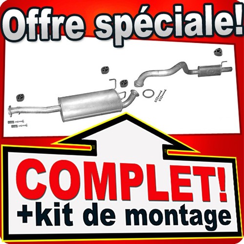 Ligne pot échappement pour - ligne,