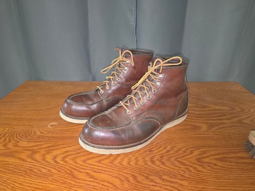 Red wing heritage moc - red,