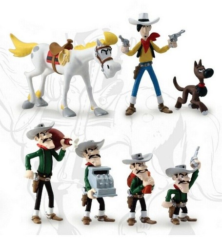 Plastoy figurines lucky luke - plastoy,