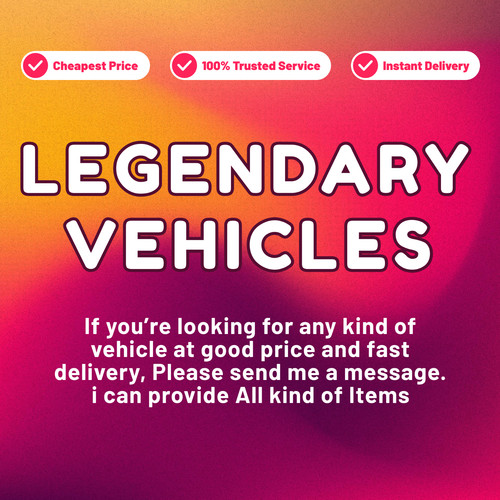 Legendary vehicles sale - legendary, neon