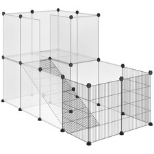 PawHut Cage à lapin