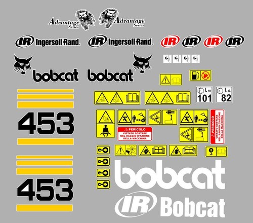 Bobcat 453 stickers adhésifs - stickers,