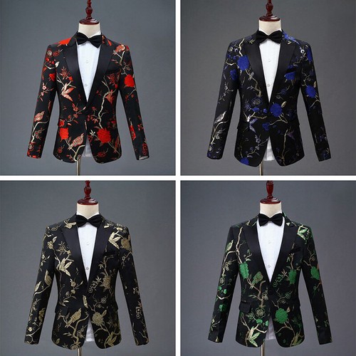 Hommes floral brodé - hommes,