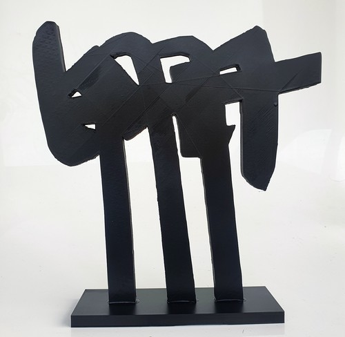 Pyb signe outrenoir soulages - pyb, 2