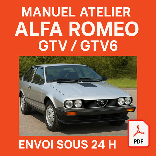 Manuel atelier alfa roméo - manuel, gtv