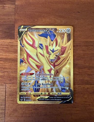 Carte pokémon zamazenta - carte,