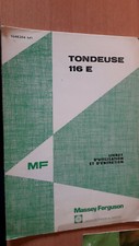 Massey Ferguson tondeuse 116 E