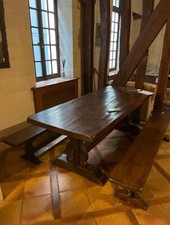Magnifique table monastère - table, de
