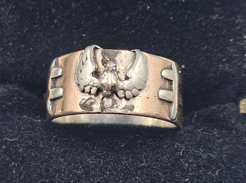 Ancienne bague en - ,