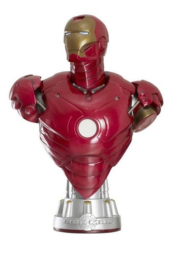 Iron man life size bust - man,