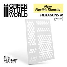 Pochoirs flexibles - HEXAGONS