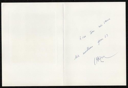 Carzou carton autographe - carzou.,