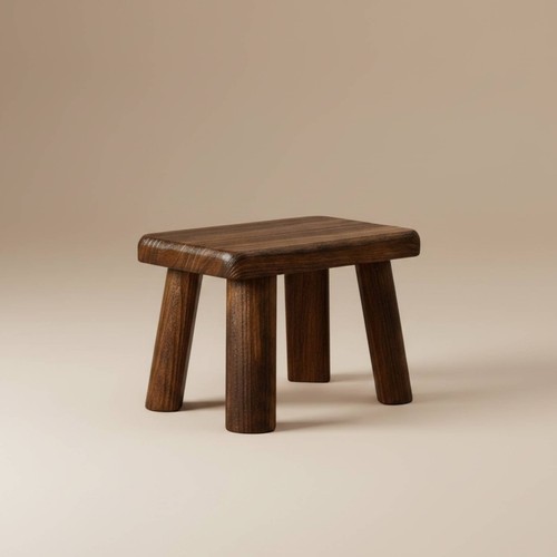 Petit tabouret carré - petit,