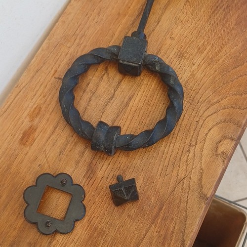 Heurtoir porte métal noir - porte,