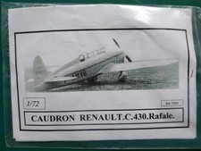 Caudron Renault T.C. 430 Rafale, maquette résine au 1/72, marque DUJIN