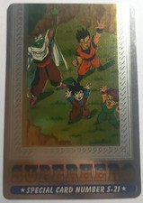 Carte dragon ball platina Special card silver Superhero Super Hero Adali S-21