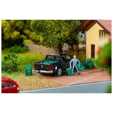 12 Caisses de bière sans bouteilles - Faller 180878 - HO 1/87