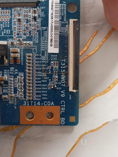 Carte tcon t315hw07 v9 - tv, lg