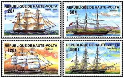 Timbres bateaux voiliers - timbres,