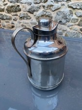 ANCIEN PICHET CRUCHE BREV. TEOS , ANNEES 50, EN METAL ARGENTE